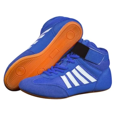 Image of Zeihyeurus Boxing Boots,Boxing Shoes,Wrestling Shoes,Boys Girls Footwear,Unisex,Breathable,Comfortable,Non Slip,for Wrestling,Boxing,Gym,Training,Fighting,Exercise,Fitness