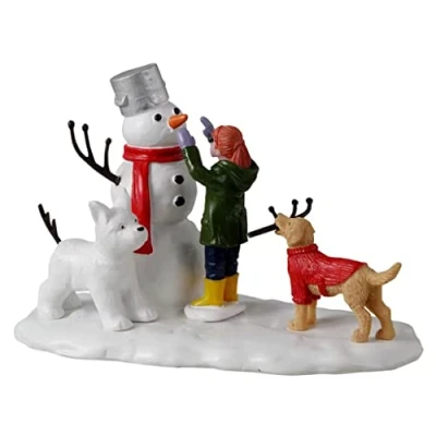 Image of Lemax 33634 Vail Village Accessory: Doggone Winter Fun