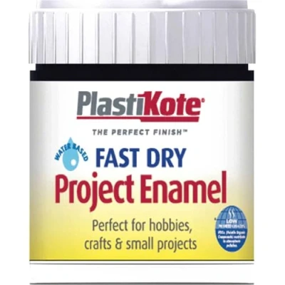 Image of Plasti Kote B1W B1 Bottle 59ML Black Gloss