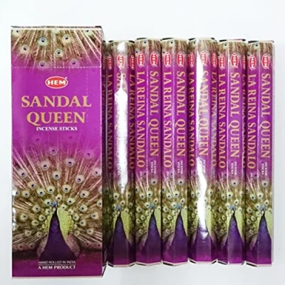 Image of New: Hem Sandal Queen Hexa Incense Stick, 6packs X 20 Sticks= 120 Sticks