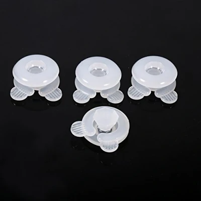 Image of 4Pcs Duvet Cover Clips, Needle Free Fasteners Anti Slip Keep in Place Bedding Pins Sheet Bedroom Quilts Fixing Holder Gripper