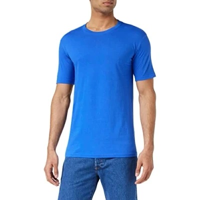 Image of Stedman Apparel Men&#039;s Classic T Fitted/ST2010 Shirt, Black Opal, Large