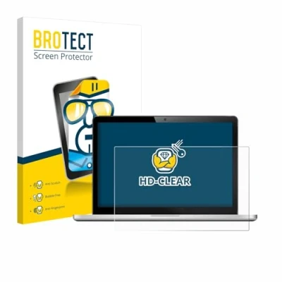 Image of brotect 15.6&quot; Screen Protector for Laptops with 15.6 inch (39.6 cm) [345 mm x 194 mm, 16:9] HD Clear Protection Film