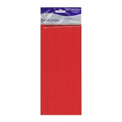 Image of TISSUE PAPER Acid free 10 sheets (RED)