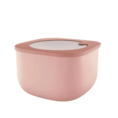 Image of Guzzini Kitchen Active Design, STORE&amp;MORE BIO, Deep Airtight Fridge/Freezer/Microwave Containers (L) Peach Blossom Pink, 19,5 x h12,3 cm 2800 cc 170724251