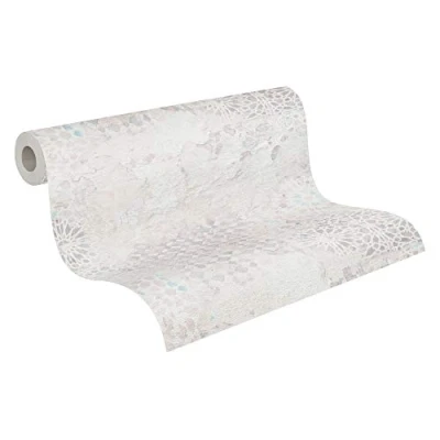 Image of Metropolitan Stories Wallpaper Rustic Mosaic 37858 3
