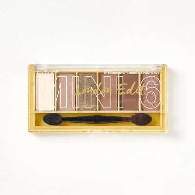 Image of Technic Mini Edit 6 Eyeshadow Palette, Long Lasting and Blendable Matte &amp; Shimmer Shades 7.2g (London)