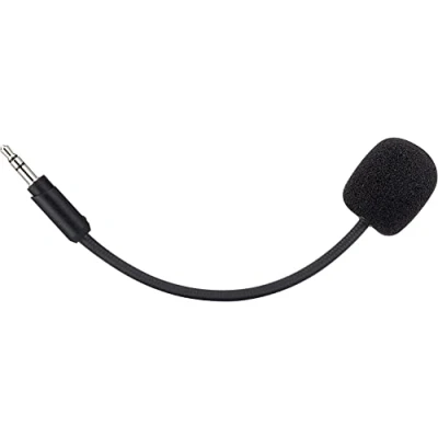 Image of Alphatec Replacement Game Mic for Logitech G233 / G433 Headset on PS4 PS5 Xbox One PC, 3.5mm Detachable Boom Microphone