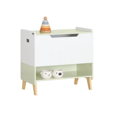 Image of Sobuy Children Toy Chest Box Storage Cabinet,KMB91 GR