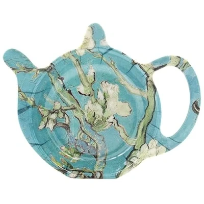 Image of lesser and pavey LP95141 Tea Bag Tidy Almond Blossom design 1 Pc, Multicolor
