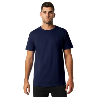 Image of Gildan Mens Ultra Cotton Short Sleeve T Shirt (4XL) (Navy)