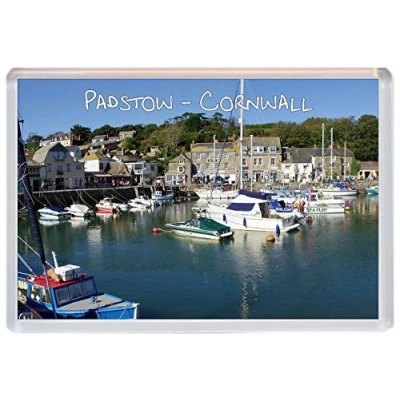 Image of Padstow Cornwall Jumbo Fridge Magnet ID485