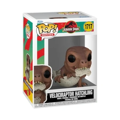 Image of Funko POP! Movies: Jurassic Park Hatchling Velociraptor Collectable Vinyl Figure Gift Idea Official Merchandise Toys for Kids &amp; Adults Movies Fans Model Collectors
