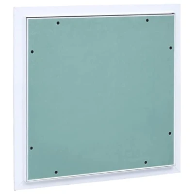 Image of vidaXL Access Panel with Aluminium Frame and Plasterboard Easy to Wall Ceiling Openings 200x200 mm