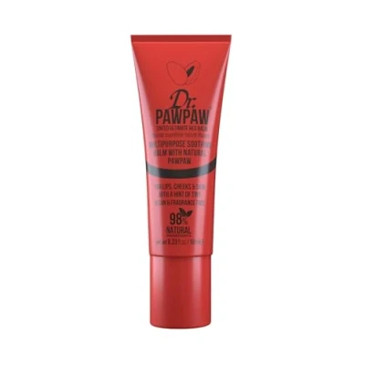 Image of Dr.PAWPAW Tinted Ultimate Red, Multi Purpose Natural No Fragrance Balm for Hydrating Lips, Skin, Hair, Cuticles, Nails &amp; Beauty Finishing (10 ml)