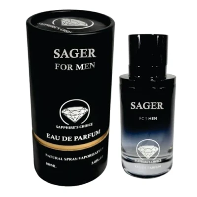 Image of Sapphire’s choice Savage Parfum Inspired Alternative Perfume Eau de for Men 100ml Bergamot and Floral Fragrance Intense Made in Uae