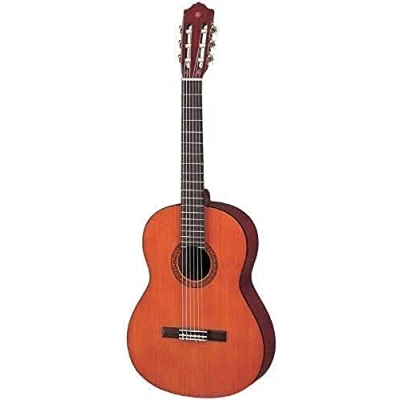 Image of Yamaha CS40II Classical Guitar for Learners, 3/4 Size Traditional Western Body Natural, Silver