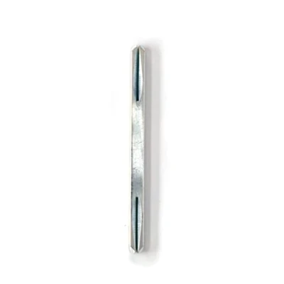 Image of FixitFlo 8mm Split Spindle Bar 100mm Length for Door Handles Slotted (100mm Spindle, Pack of 1)