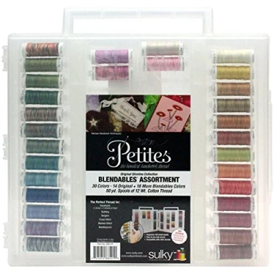 Image of Sulky Cotton Petites Slimline Blendables Assortment 12Wt