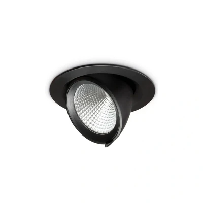 Image of LED Circular Scoop Light 4000K 35W 45 Degree Black JCC