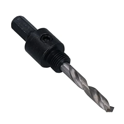 Image of Holesaw Drill Arbor Mandrill Attachment For Hole Saw Cutters 14mm 32mm