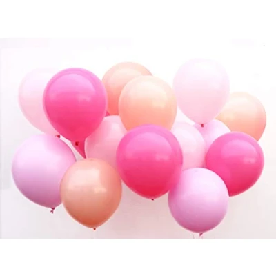 Image of Talking Tables Rose Pink Balloons for Wedding Birthday Valentines Day, ROSEBALLOONS