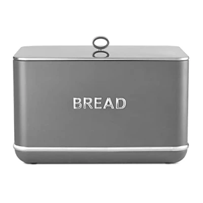 Image of Tower Renaissance Bread Bin Grey