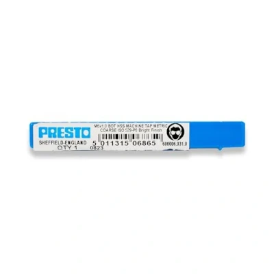 Image of Presto 600006.031.0 M6x1 Metric Coarse Hand Tap Bottom/Plug
