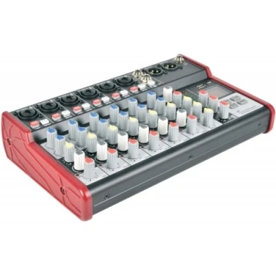 Image of Citronic CSM Compact Mixer With USB &amp; Bluetooth 6 mono + 1 stereo