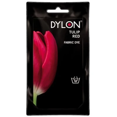 Image of Dylon Fabric Hand Dye Tulip Red 1200400136x1 (Pack of 2)
