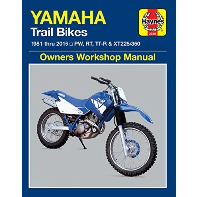 Image of Yamaha Trail Bikes (81 16) Haynes Repair Manual (Paperback)