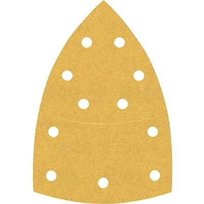 Image of Bosch Professional 10x Expert C470 Sandpaper (for Hardwood, Paint on wood, 102x62, 93 mm, Grit 180, Accessories Multi Sander)