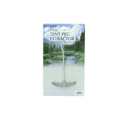 Image of Steel Tent Peg Extractor with Plastic Handle