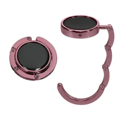 Image of kwmobile Purse Hanger for Table (Set of 2) Hook Folding Handbag Portable Bag Holder