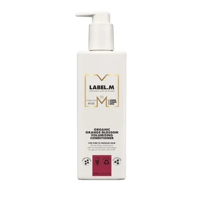 Image of LABEL.M Organic Orange Blossom Volumising Conditioner 300ml With Recyclable Pump