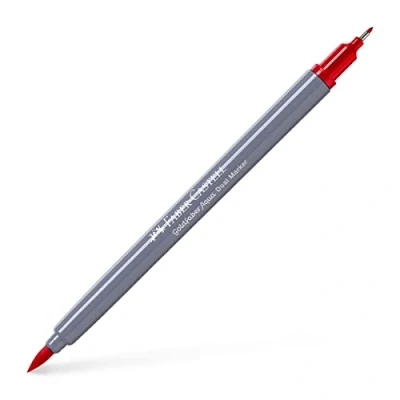 Image of Faber Castell Creative Studio Goldfaber Aqua Dual Marker, Pale Geranium Lake, Single For Art, Craft, Drawing, Sketching, Home, School, University, Colouring