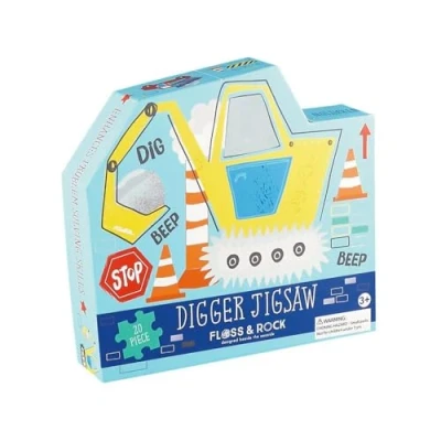 Image of Floss &amp; Rock 20 Piece Puzzle Construction