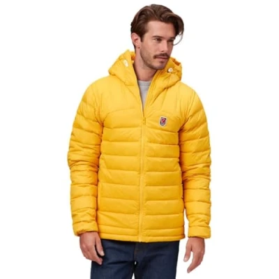 Image of Fjällräven F86121 154 Expedition Pack Down Hooded Jacket Men, Dandelion, XXL