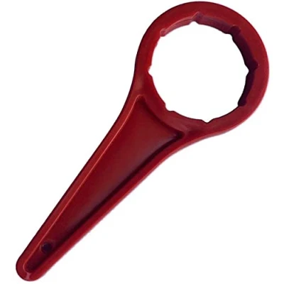 Image of N/W Plastic Jar Opener Bottle Lid Wrench Multifunction Kitchen Tool for 5L 10L 15L 16L 18L 20L 25L 30L Water Barrel Bucket Drum Red
