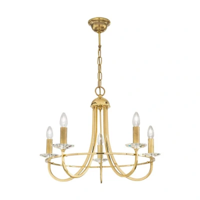 Image of KOLARZ Imperial chandelier, five bulb