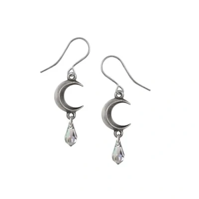 Image of Tears of the Moon Pair Pewter Earrings