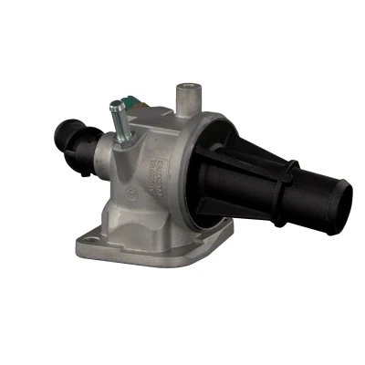 Image of 01338841, 06338022, 1338841, 6338022 Thermostat Housing FEBI BILSTEIN 32646 88C with seal Temperature Switch