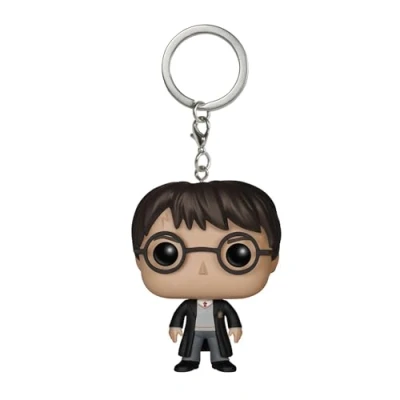 Image of Funko Pocket POP! Keychain: Harry Potter Novelty Keyring Collectable Mini Figure Stocking Filler Gift Idea Official Merchandise Movies Fans Backpack Decor