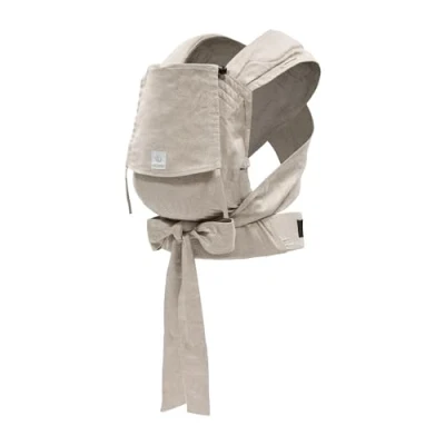 Image of Stokke Limas Carrier, Floral Beige (OCS) Newborn Half Buckle Baby Carrier Three Carrying Options Safe from Birth &amp; Up to 15 kg