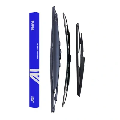 Image of Vipa Wiper Blade Set fits: VOLVO XC90 SUV Oct 2002 to Nov 2006 Easy Fit Video Tutorial