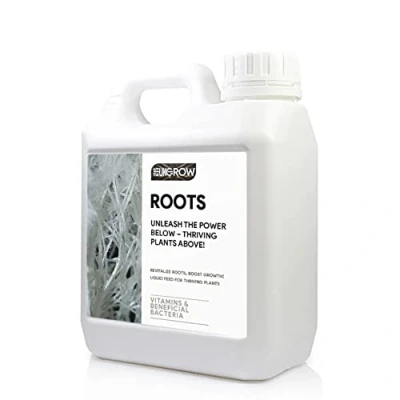 Image of UK Grow 5Ltr ROOTS Premium Hydroponic Coco and Soil Nutrients Maximize Plant Growth Yield (5Ltr, Roots)