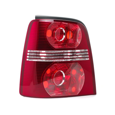 Image of 1T0945095J, 1T0945095L, 1T0945095N Rear light TYC 11 11674 01 2 Left red without bulb holder VOLKSWAGEN: Touran I