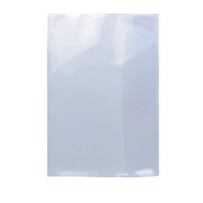Image of HERMA 19610 Notebook Covers A5 Transparent Clear, Pack of 10, Book Made Durable, Wipe Clean &amp; Extra Thick Polypropylene Film, Cover Set for School Notebooks, Colourless