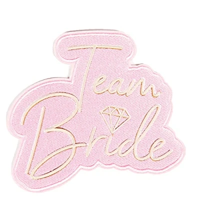 Image of amscan,Multi 9909905 Team Bride Hen Party Iron on Patch 6 Pack