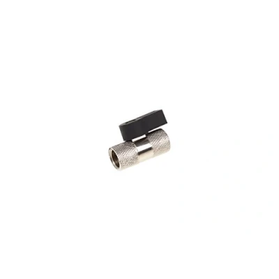 Image of Alphacool 17353 2 way ball valve G1/4 Chrome Water cooling Fittings